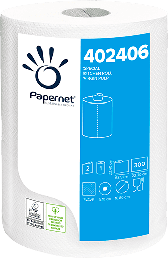 Papernet 402406 Kuchynská papierová utierka XXL 69 m, 2-vrstvá celulóza (6ks/bal.)